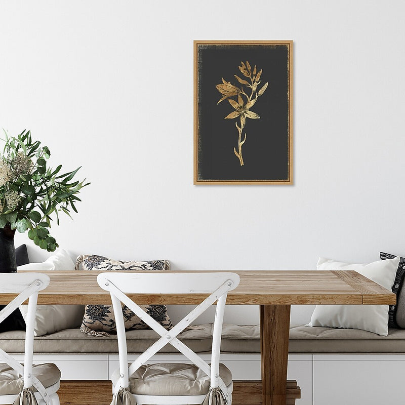 Amanti Art Carmass and Wild Hyacinth Flowers by PI Collection Framed Canvas Wall Art Print, 16" x 23" (A42674693411)