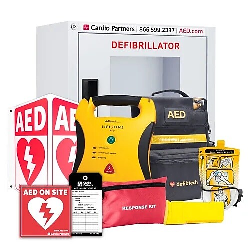 Defibtech Lifeline AUTO Fully Automatic AED Package (BVPDTAUTO5B)