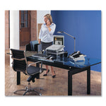 Office Suites Paper Clip Cup, Plastic, 2.44 x 2.19 x 3.25, Black/Silver
