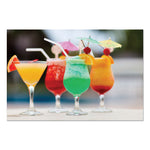 Cocktail Parasols, 3", Assorted, 144/box, 50 Boxes/carton