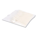 CPLA Cutlery, Heavyweight Fork, Plastic, White, 1,000/Carton