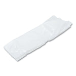 Poly Apron, 28 x 46,  One Size Fits All, White, 100/Pack, 10 Packs/Carton