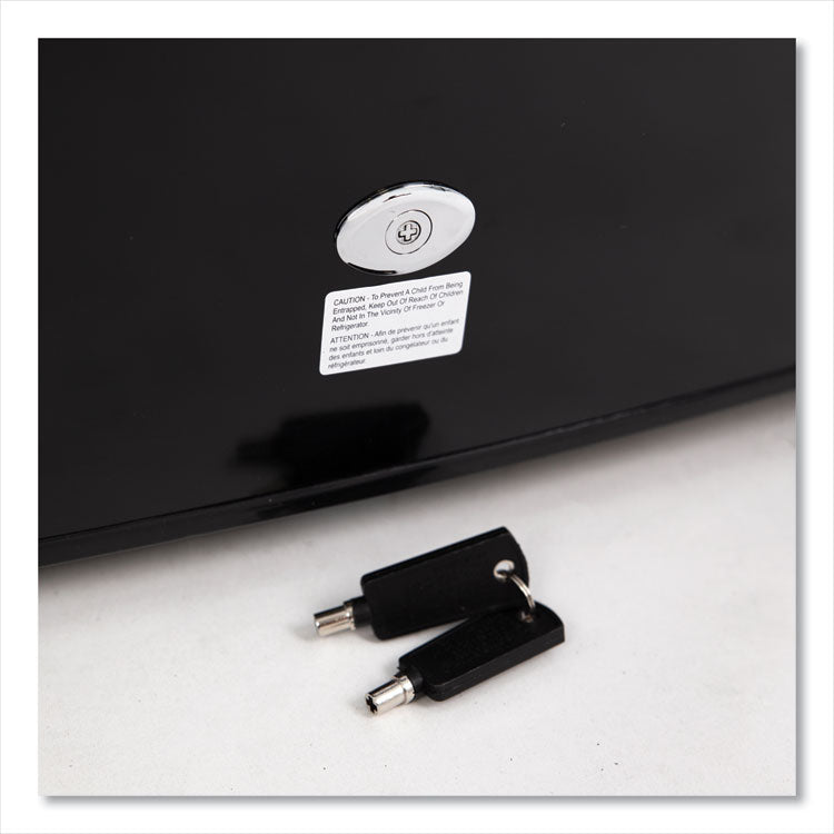 4.4 Cu.ft. Auto-Defrost Refrigerator, 19.25 X 22 X 33, Black