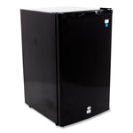 4.4 Cu.ft. Auto-Defrost Refrigerator, 19.25 X 22 X 33, Black