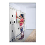 Single-Tier Locker with Legs, Three Lockers with Hat Shelves and Coat Rods, 36w x 18d x 78h, Medium Gray