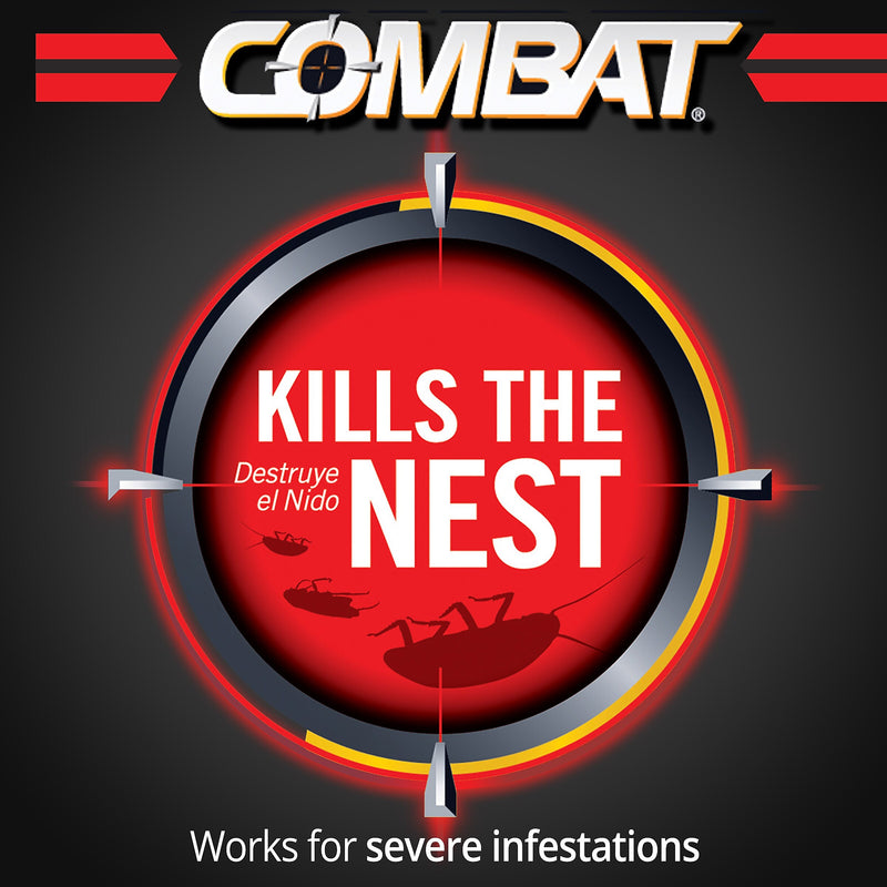 Combat Roach Killing Bait Stations for Roaches, 12/Box (DIA05701)