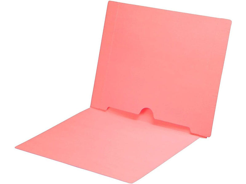 Medical Arts Press End Tab File Folder, Straight Cut, Letter-Size, Pink, 50/Box (S-09017-PNK)