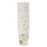 Pathways Paper Hot Cups, 12 oz, White/Brown, 25/Pack