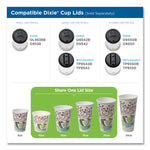 PerfecTouch Paper Hot Cups, 12 oz, Coffee Haze Design, 25/Sleeve, 20 Sleeves/Carton