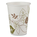 Pathways Paper Hot Cups, 12 oz, White/Brown, 25/Pack