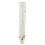 Pathways Paper Hot Cups, 16 oz, White/Brown, 50/Pack