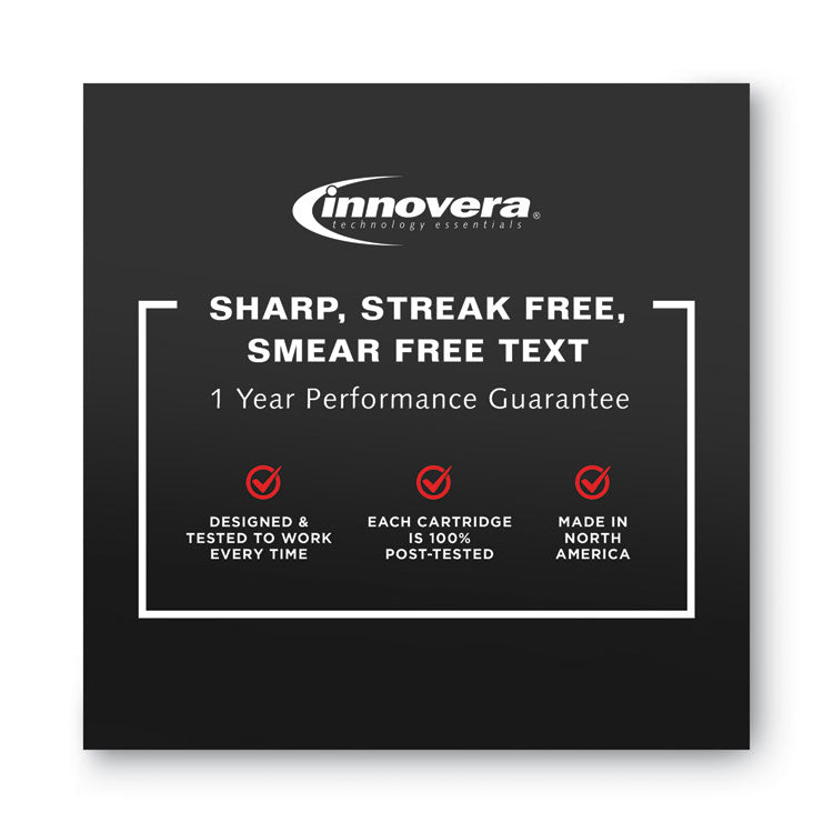 Remanufactured Black Ink, Replacement for 972 (F6T80AN), 3,500 Page-Yield