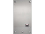 Aunt Flow Model O Stainless Steel Tampon and Pad Dispenser, Steel/White (AF-DISP-OWMS-1)