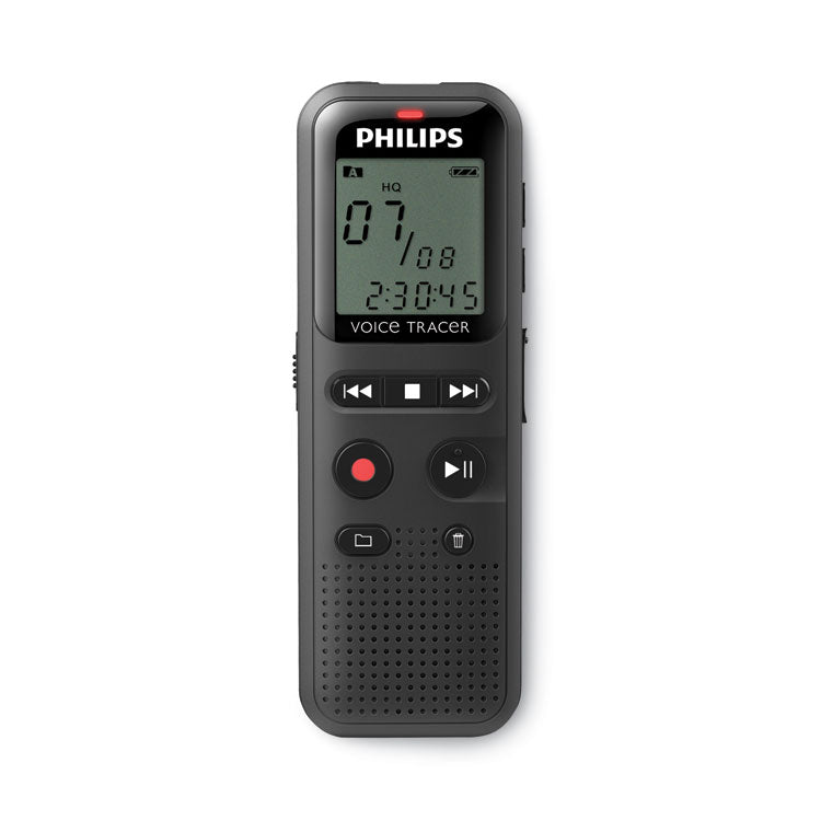 Voice Tracer DVT1160 Audio Recorder, 8 GB, Gray