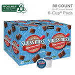 Swiss Miss Chocolate Hot Cocoa, Keurig® K-Cup® Pods, 88/Carton (12528)