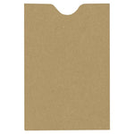 JAM Paper Unsealed Nonstandard Kraft Credit Card Envelope, 2 3/8" x 3 1/2", Brown Kraft, 1000/Pack (1801-GB-1M)
