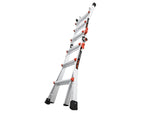 Little Giant Ladders Velocity 3.58' Aluminum Extension Ladder, 300 lb. Capacity (15413-001)