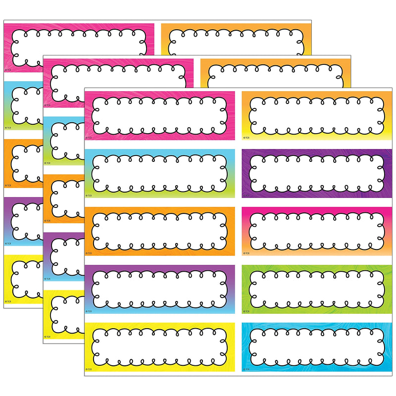 Teacher Created Resources Brights 4Ever Labels Magnetic Accents, 20/Pack, 3 Packs (TCR77056-3)
