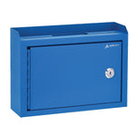AdirOffice Steel Multipurpose Interoffice Mailbox Drop Box, Medium, Blue (631-02-BLU-PKG)