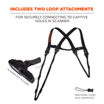 Squids 3132 Barcode Scanner Harness + Lanyard for Mobile Computers (19170)