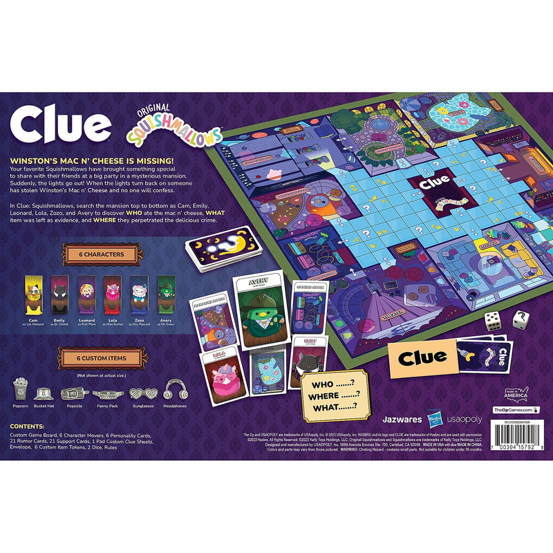 USAopoly CLUE: Squishmallows (USACL156800)