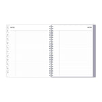 Planning Calendar BS Rue Du Flore Frosted PP 8x10 RY26 Monthly Safety Wirebound -