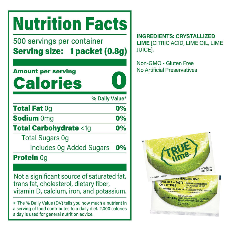 True Lime and True Lemon Variety Pack, 1000/Pack (600-04095)