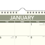 2026 AT-A-GLANCE Recycled 15" x 12" Monthly Wall Calendar, Green/Black (PMG77-28-26)