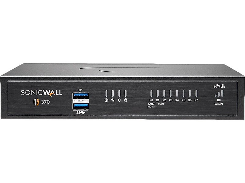 Sonicwall TZ370 Promotional Tradeup Next-Generation Firewall, Desktop (03-SSC-0739)