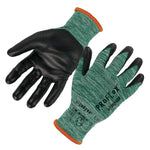 Ergodyne ProFlex 7002-ECO Recycled PU Coated Gloves, 15 Gauge, Green, Small (10562)