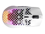 SteelSeries AEROX 3 Ergonomic Optical USB Gaming Mouse, Snow (62608)