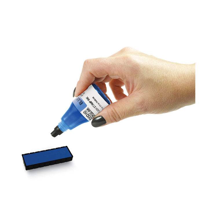 Pre-Ink High Definition Refill Ink, Blue, 0.9 oz Bottle, Blue