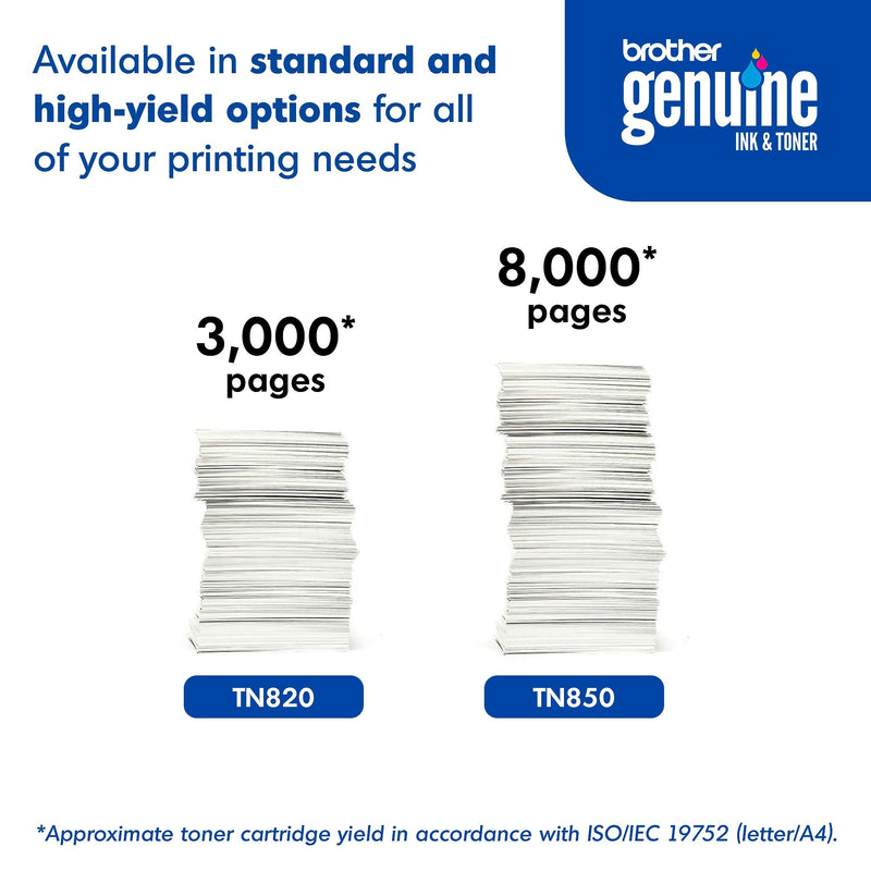 Brother TN-820 Black Standard Yield Toner Cartridge (TN820)