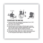 Replacement Ink Pad for 2000PLUS 1SI40PGL and 1SI40P, 2.38" x 0.25", Blue