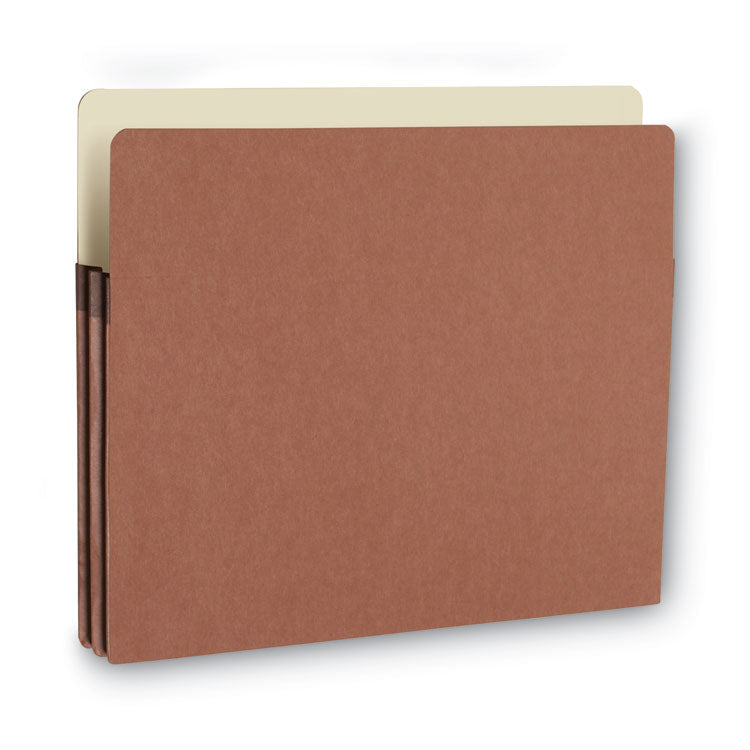 Redrope Drop Front File Pockets, 1.75" Expansion, Letter Size, Redrope, 25/box