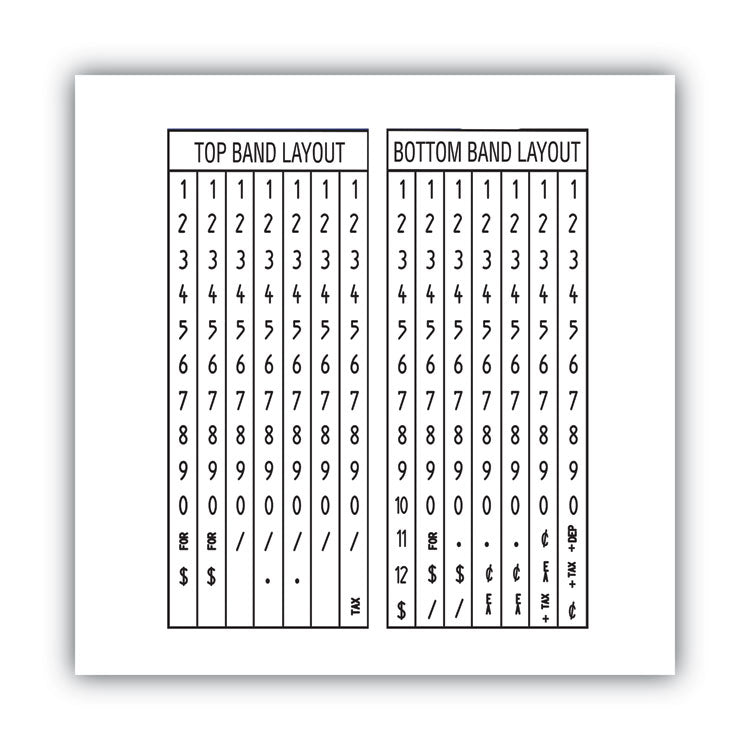 Pricemarker, Model 22-77, 2-Line, 7 Characters/Line, 0.81 x 0.63 Label Size
