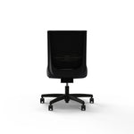 HON Convergence Armless Vinyl Swivel Task Chair, Basalt (HCT1MM.Y1.N.H.M.SX23.AL.SB.T)