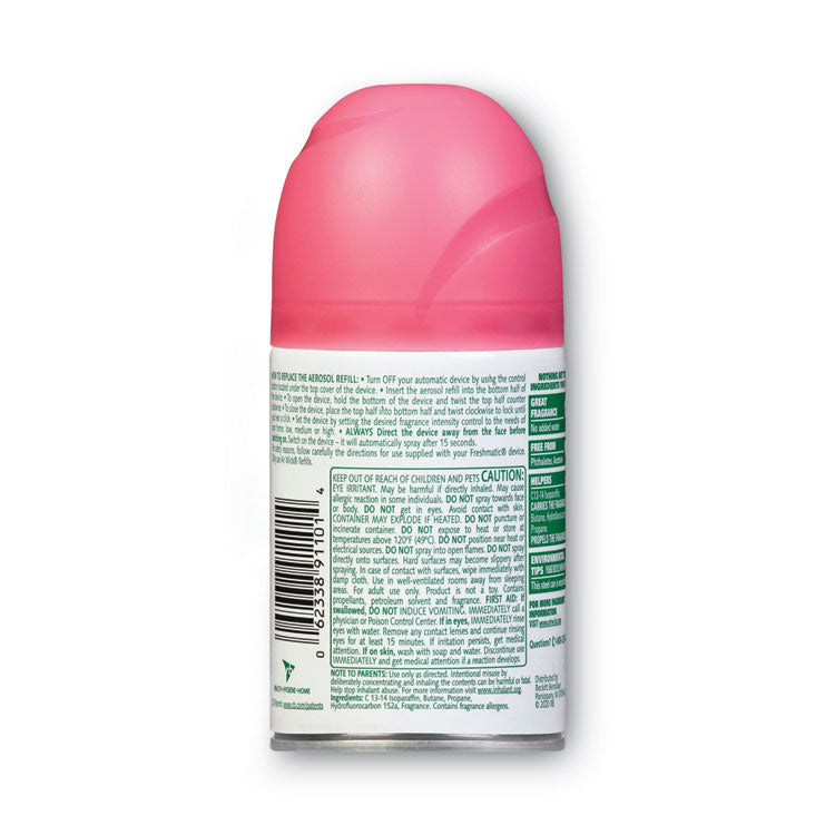 Freshmatic Life Scents Ultra Refill, White Flowers and Melon Summer Delights, 5.89 oz Aerosol Spray