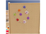 Flash Furniture Bright Beginnings Chain and Gears for Modular STEAM Walls, 79/Pack (MK-ME24343-GG)