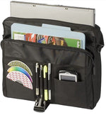 Targus Polyester Messenger Bag, Black (TCM004US)