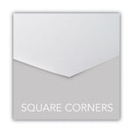 Design View Poly Presentation Covers for Binding Systems, Clear Lined, 11 x 8.5, Unpunched, 25/Pack