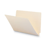 Heavyweight Manila End Tab Folders, 9.5" High Front, Straight Tabs, Legal Size, 0.75" Expansion, Manila, 100/Box