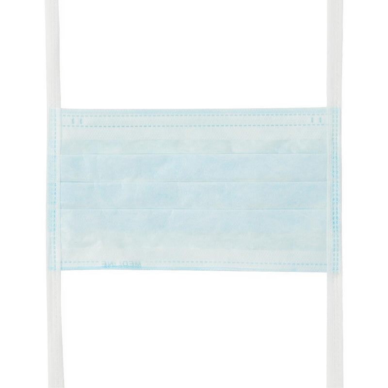 Medlite Surgical Face Masks, Blue, 50/Box (NON27402Z)