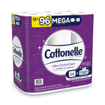 Ultra Comfortcare Toilet Paper, Soft Tissue, Mega Rolls, Septic Safe, 2-Ply, White, 284 Sheets/roll, 24 Rolls/pack