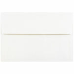JAM Paper A8 Booklet Envelope, 5 1/2" x 8 1/8", White with Gold Foil, 100/Pack (3243664d)
