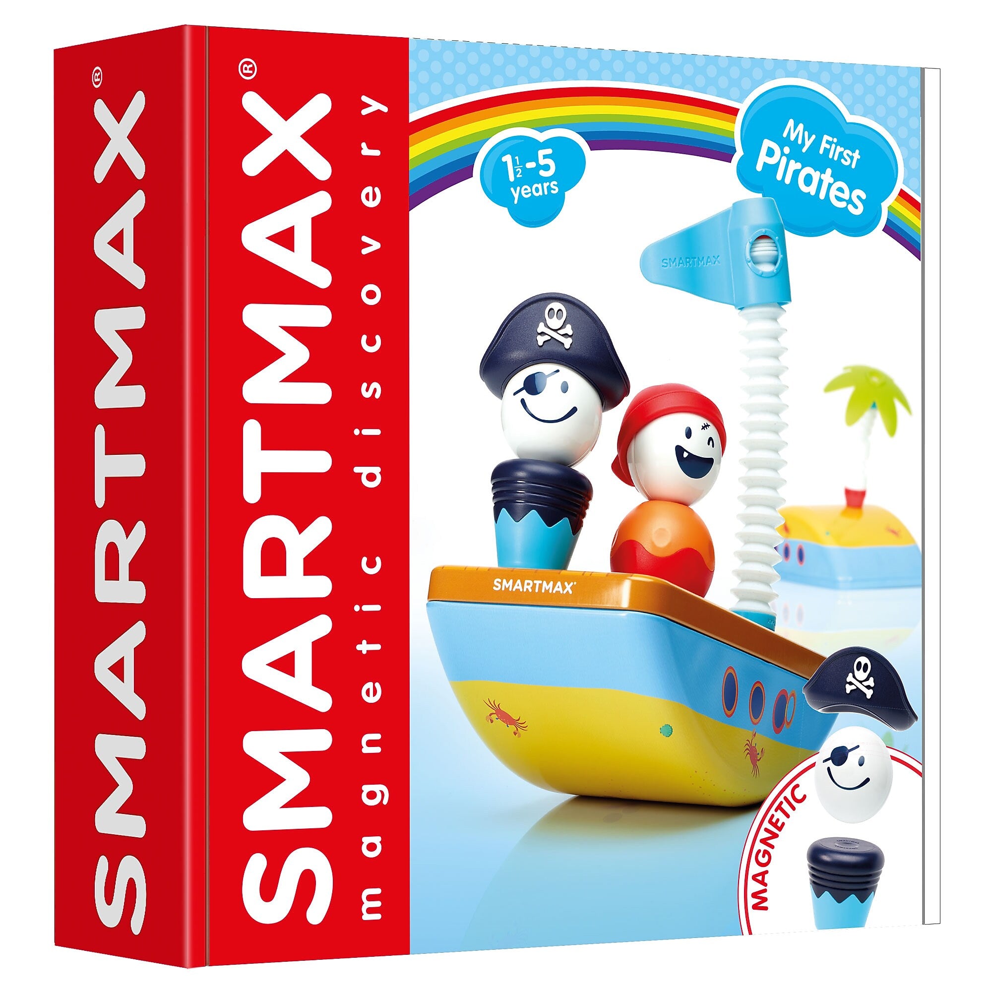 SmartMax My First Pirates Playset, 11 Pieces/Set (SMX236US)
