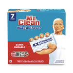Magic Eraser Extra Durable. 4.6 X 2.4, 0.7" Thick, White, 7/pack