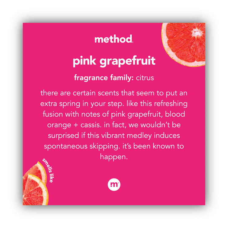 Foaming Hand Wash, Pink Grapefruit Scent, 10 oz, 6/Carton