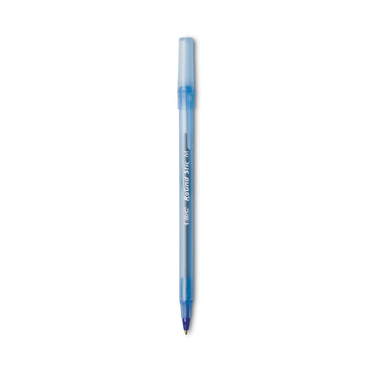 Round Stic Xtra Precision Ballpoint Pen Value Pack, Stick, Medium 1 Mm, Assorted Ink And Barrel Colors, 60/pack