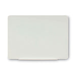 Magnetic Glass Dry Erase Board, 36" x 24", Opaque White Surface